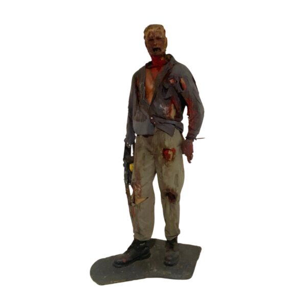 Life Size Horror Character With Chainsaw - Male