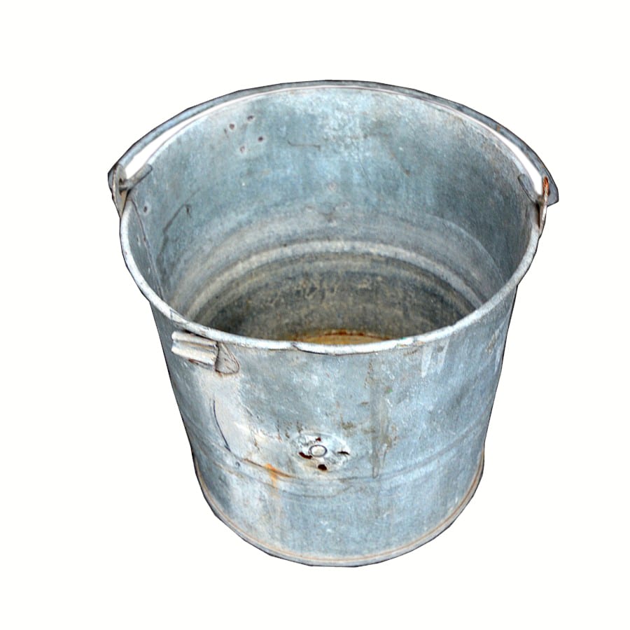 small metal buckets