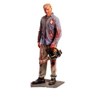 Life Size Horror Character With Chainsaw - Male-0