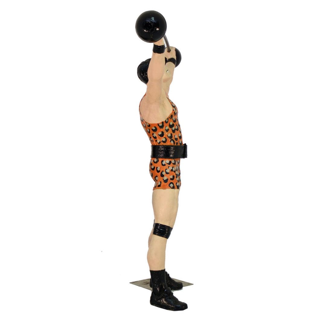 Weightlifter - Circus Strongman Statue