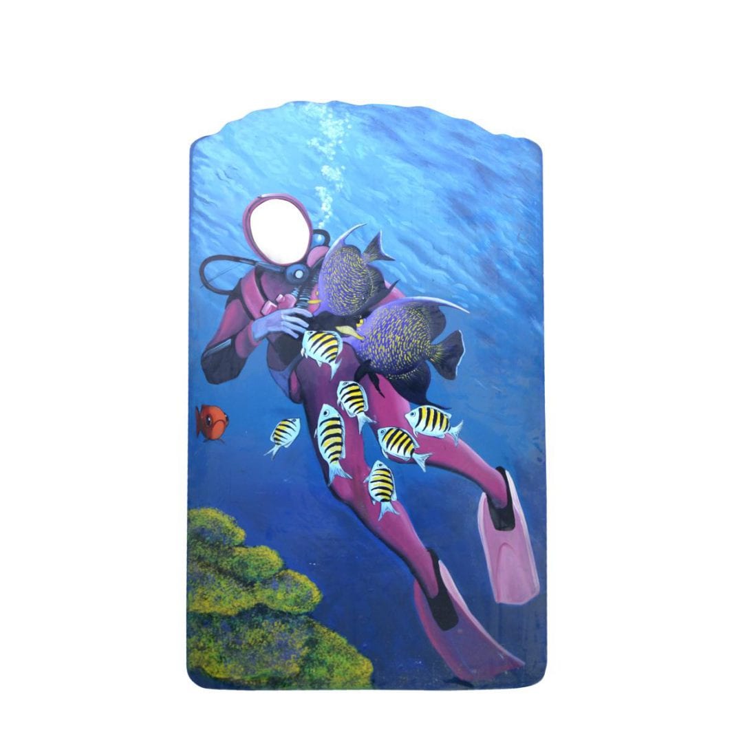 Cutout - Scuba Diver Photo Op. B