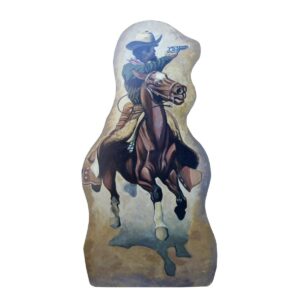Cutout - Wild West Cowboy on Horseback