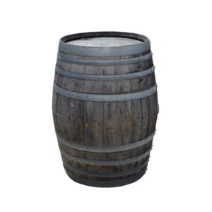 Large Wooden Barrel