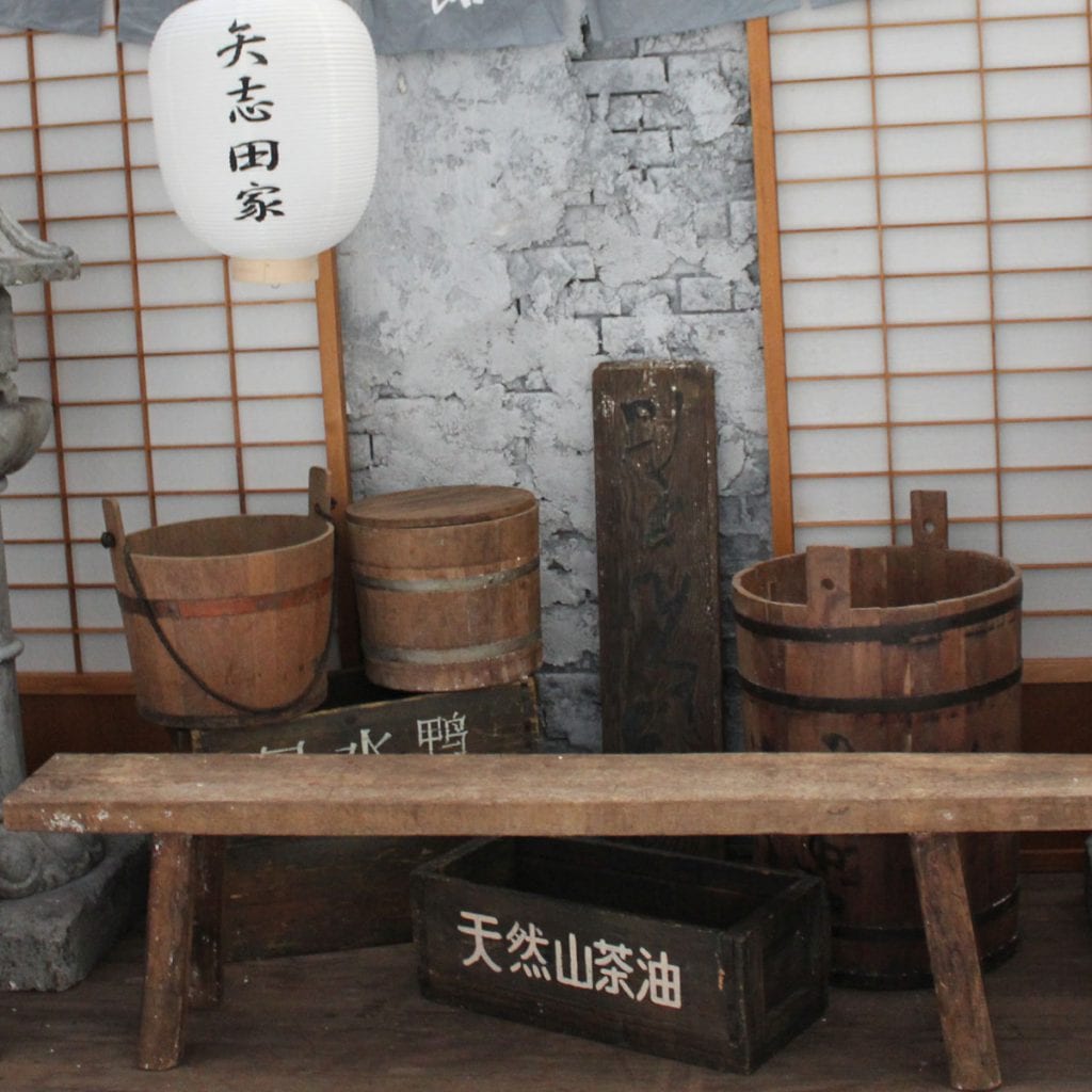 Assorted Wooden Water Pails