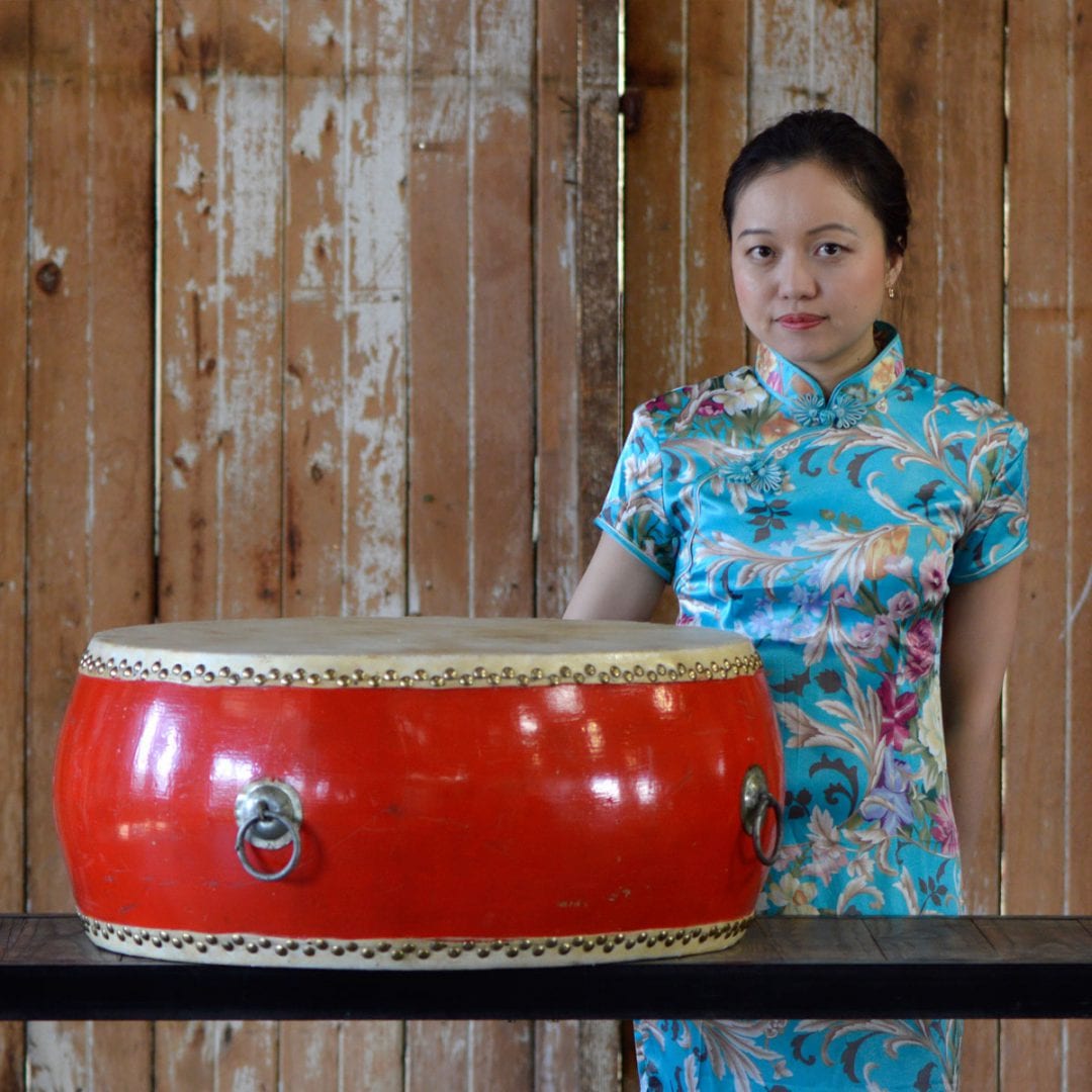 Chinese Ceremonial Drum