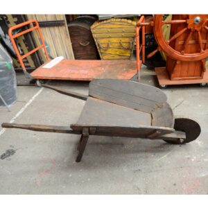 Rustic Wooden Wheelbarrow - Type C