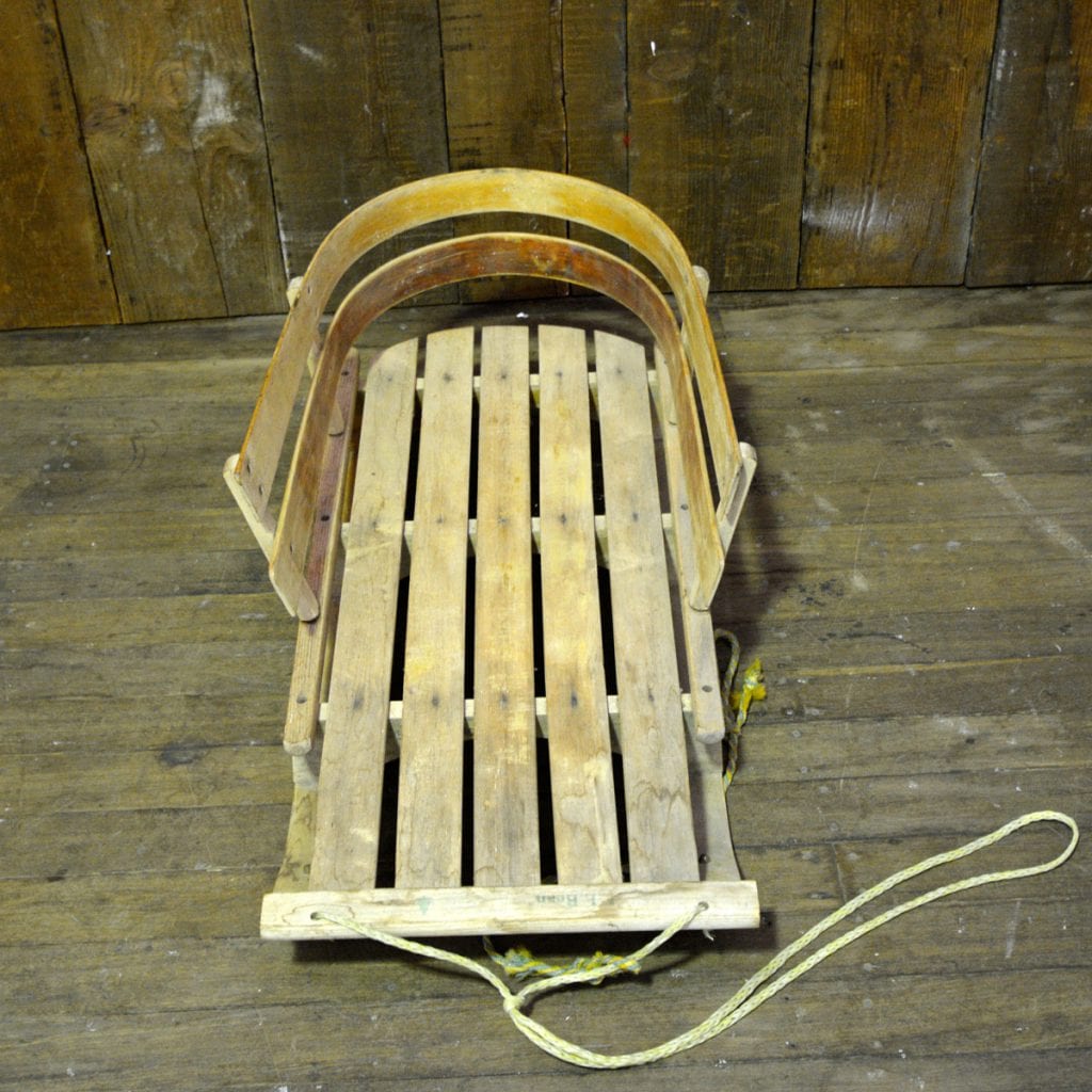 Wooden Sled