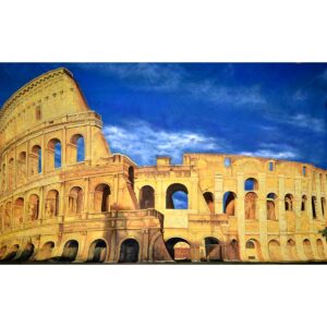 Colosseum Painted Backdrop BD-0132
