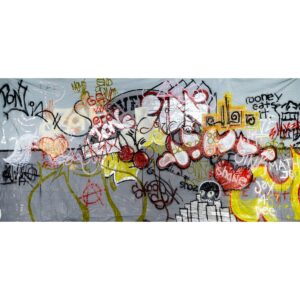 Graffiti Wall Painted Backdrop BD-0284
