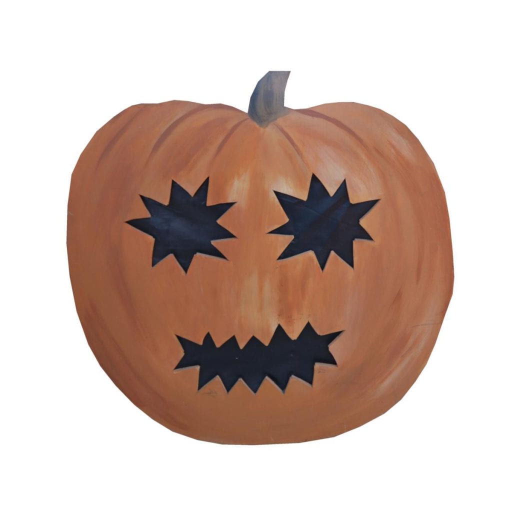 Cutout Pumpkin Head B