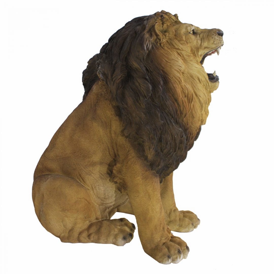 Sitting Lion Statue