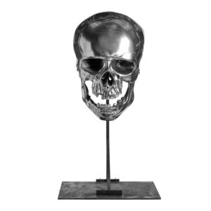 Giant Skull on Silver Stand