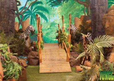 Jungle Theme Backdrop - Sydney Prop Specialists