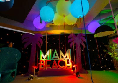 Miami Beach Theme - Sydney Prop Specialists