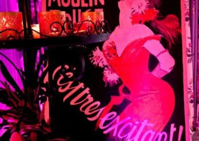 Parisian Burlesque Theme - Sydney Prop Specialists