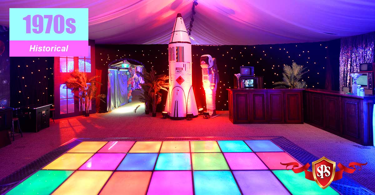 1970s Theme and Prop Hire | Disco and Dancing Queen Sets