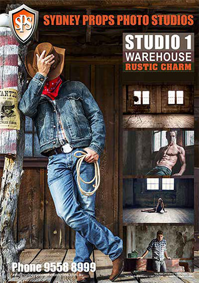 Rustic Warehouse Photographic Studio for Hire in Sydney