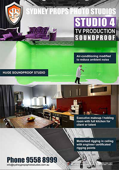 Large Soundproof White Cyc TV Production Studio for Hire in Sydney